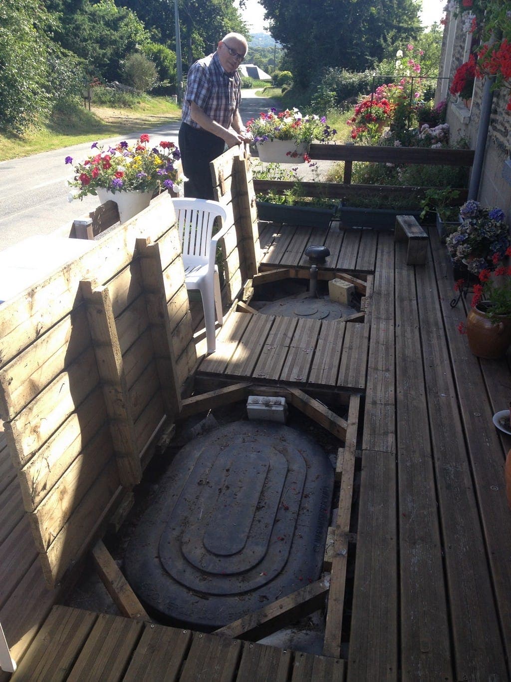 Versteckte BIOROCK Hausinstallation